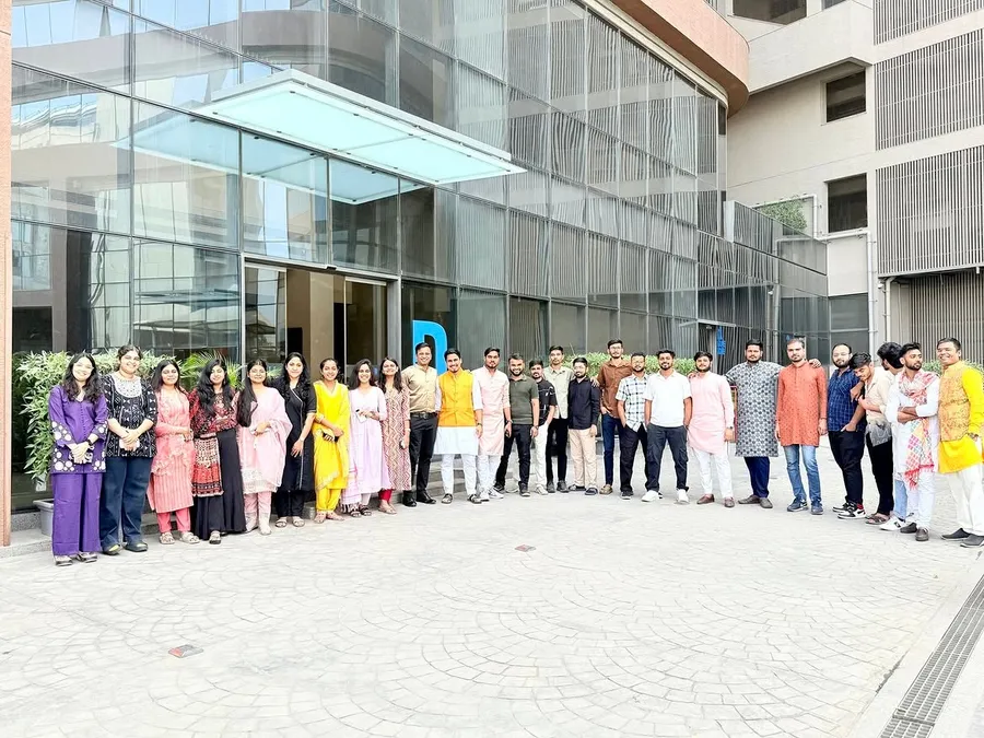 Race Digital team's Diwali office celebration